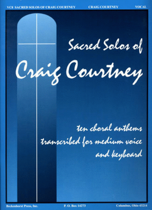 Book cover for Sacred Solos of Craig Courtney