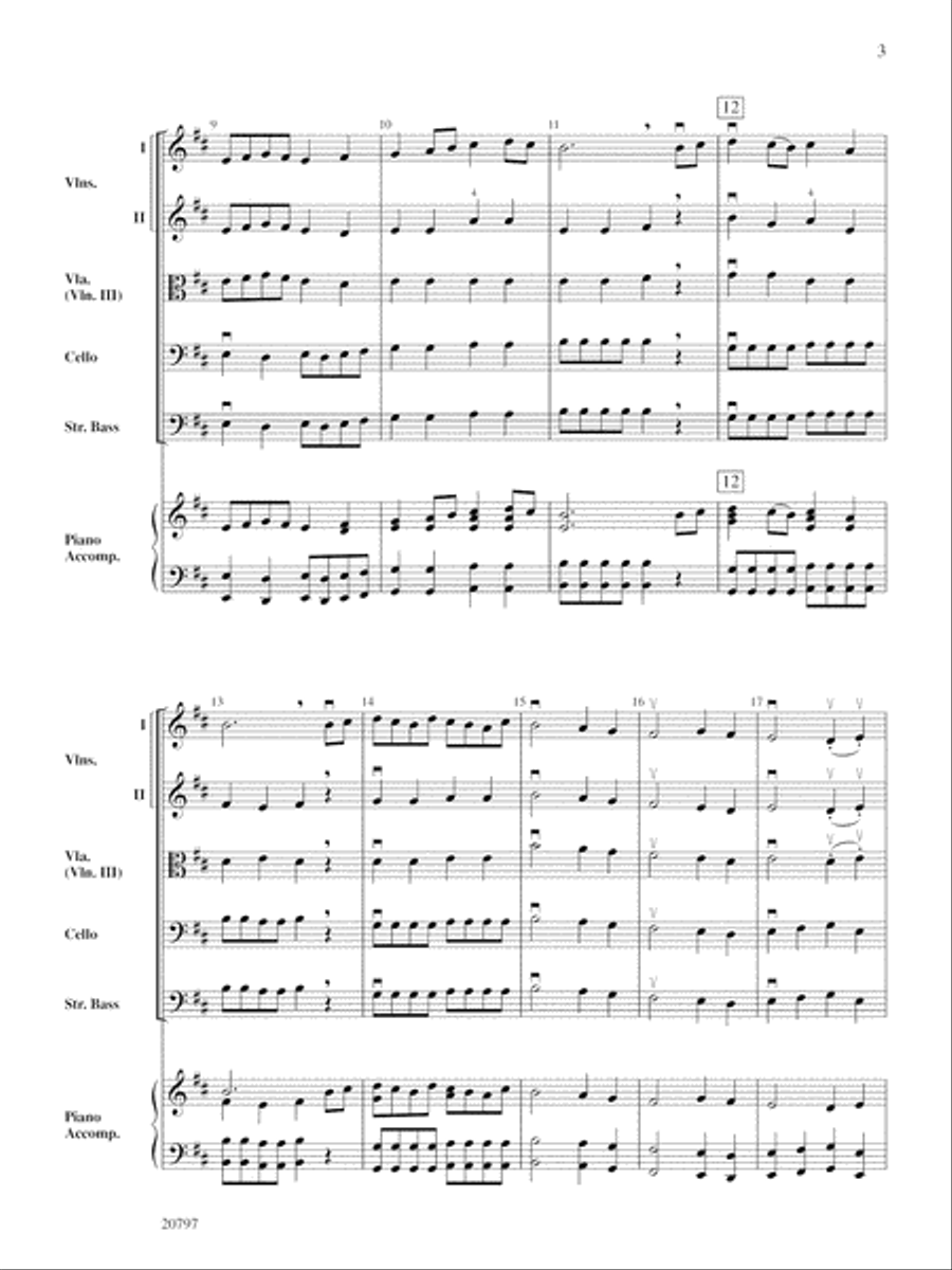 Dragonhunter: Score String Orchestra scores gallery preview page 3