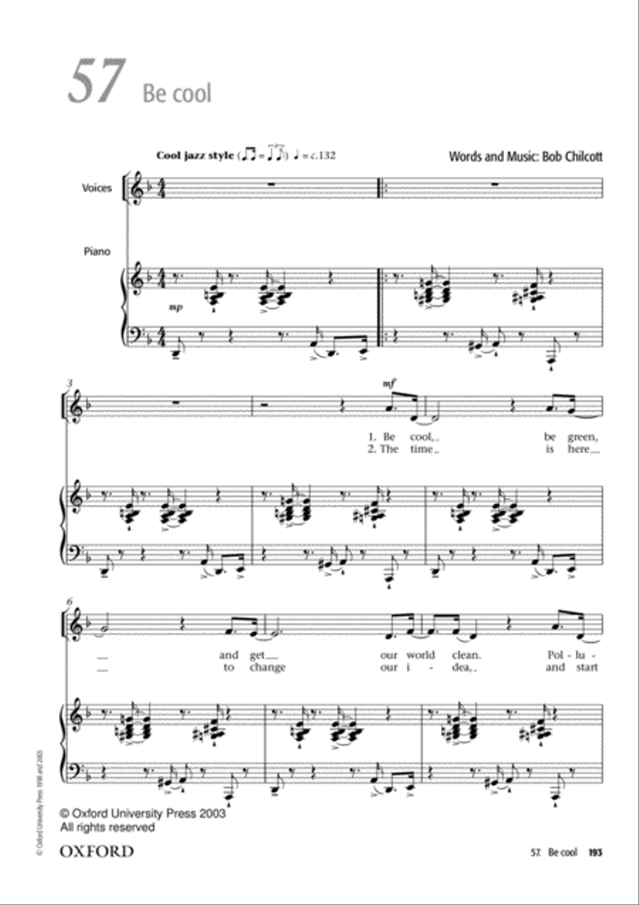 Voiceworks 2 4-Part scores gallery preview page 33