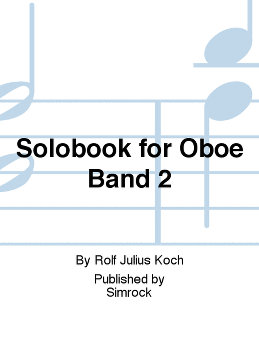 Solobook for Oboe Band 2