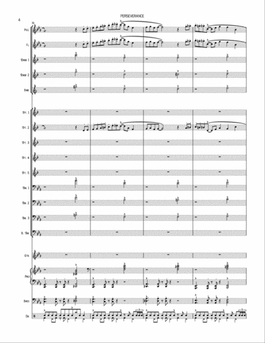 Perseverance Jazz Ensemble scores gallery preview page 4