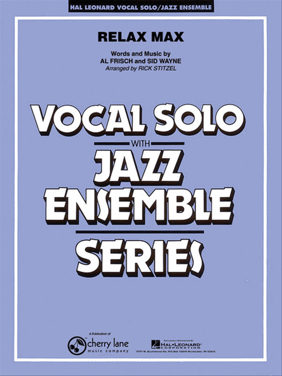 Relax Max Relax Max Jazz Ensemble scores gallery preview page 1