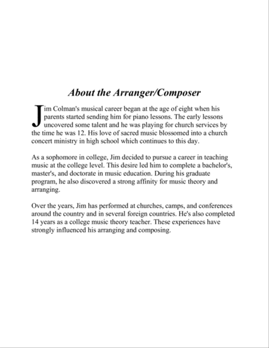 O Little Town of Bethlehem Medium Voice scores gallery preview page 2