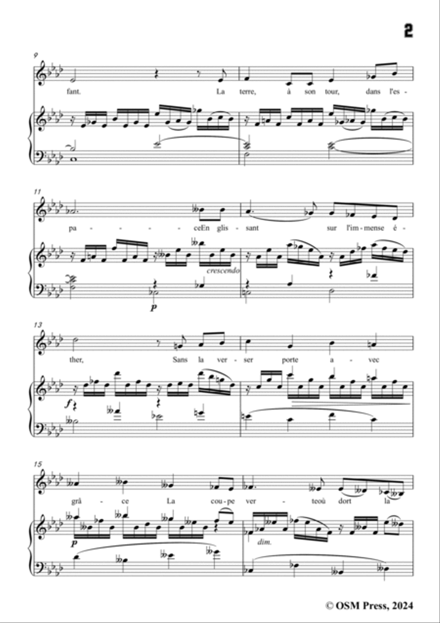 Paladilhe-L'Infini,in A flat Major Voice scores gallery preview page 3