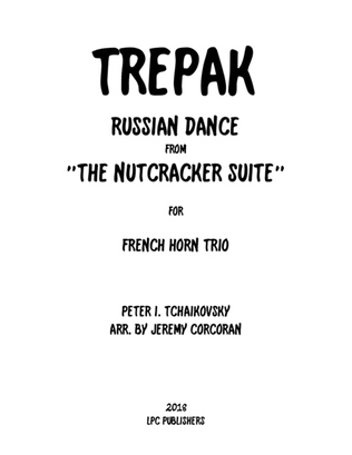 Book cover for Trepak from The Nutcracker Suite for Three French Horns