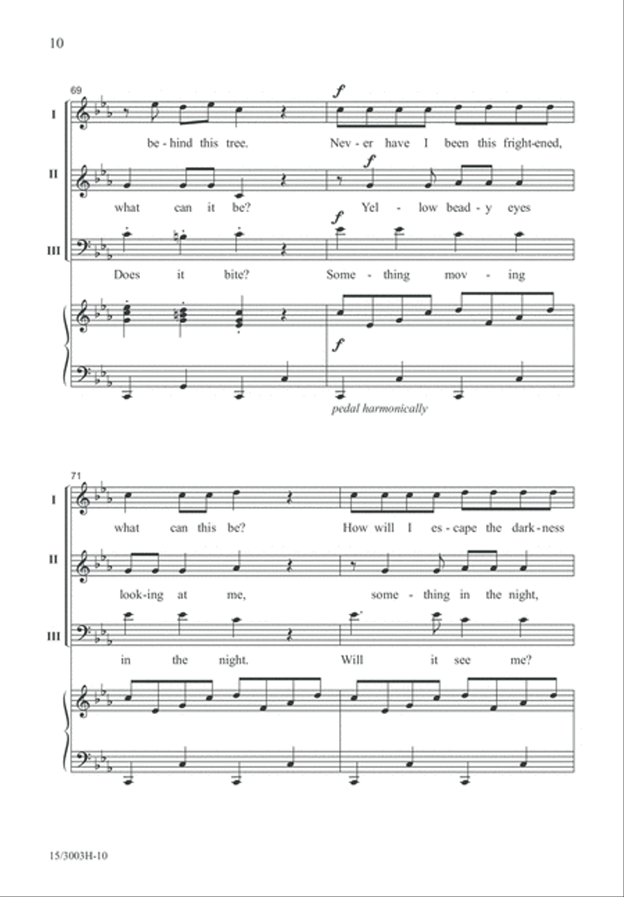 Something in the Dark Something in the Dark 3-Part scores gallery preview page 10