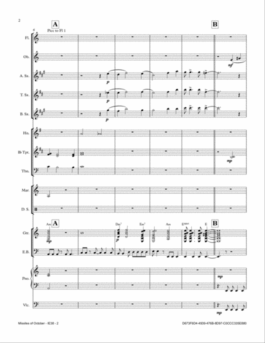 Missiles of October Full Orchestra scores gallery preview page 2