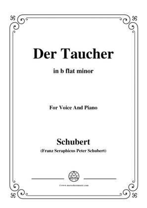 Schubert-Der Taucher(The Diver),D.77 (formerly D.111),in b flat minor,for Voice&Pno