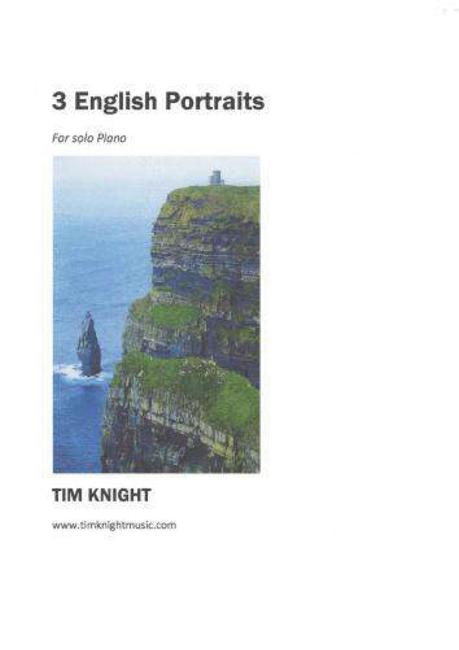 English Portraits ( 3 Piano pieces) Piano Solo scores gallery preview page 1