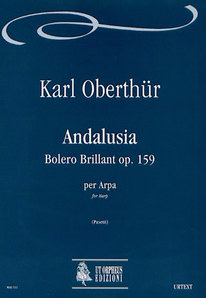 Andalusia. Bolero Brillant Op. 159 for Harp