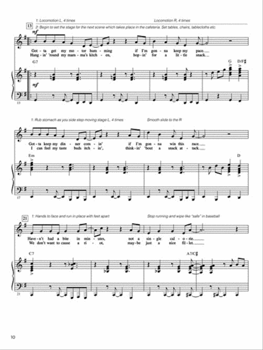 Let's Eat! Choir scores gallery preview page 2