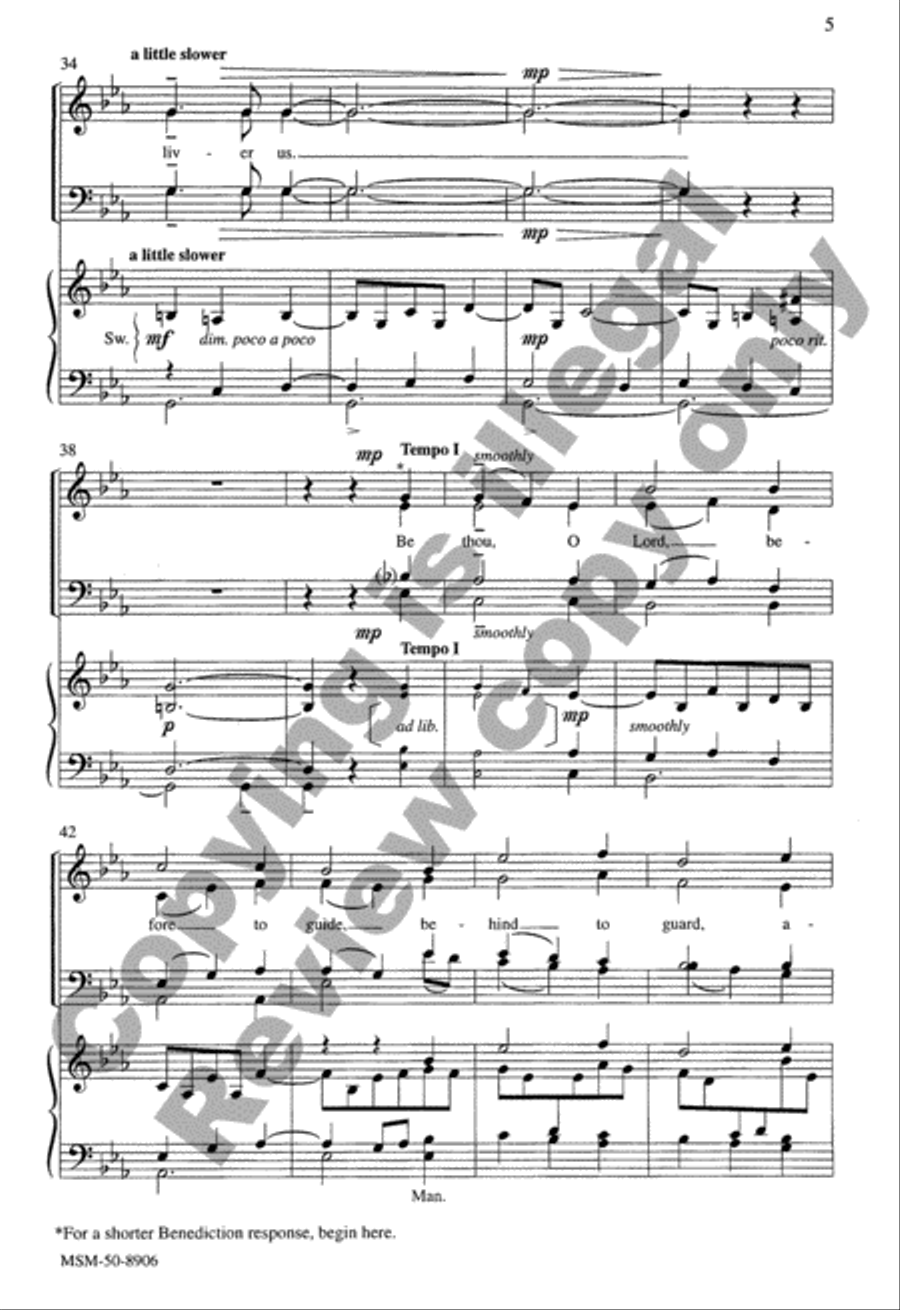 Yesterday, Today and Forever 4-Part scores gallery preview page 5