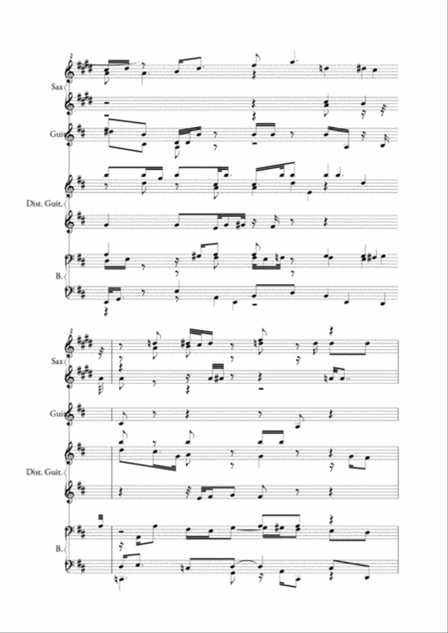 10 Terremoto Avastesimiento Small Ensemble scores gallery preview page 2