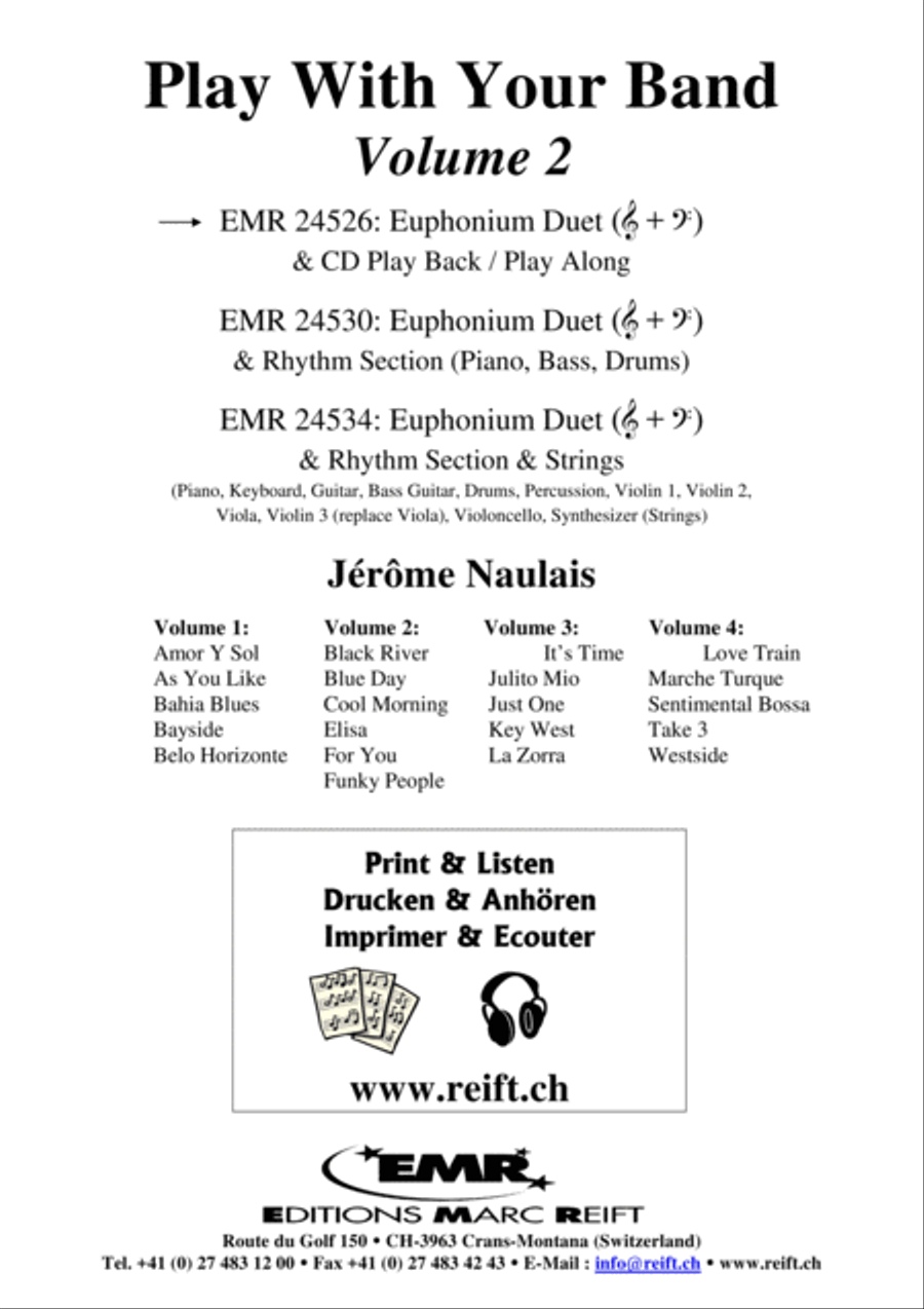 Play With Your Band Volume 2 Trombone Duet scores gallery preview page 2