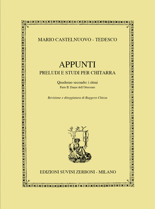 Book cover for Appunti 3 Danze Dell'Ottocento