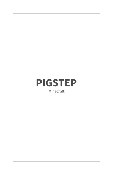 Pigstep (Minecraft) - Concert Band image number null