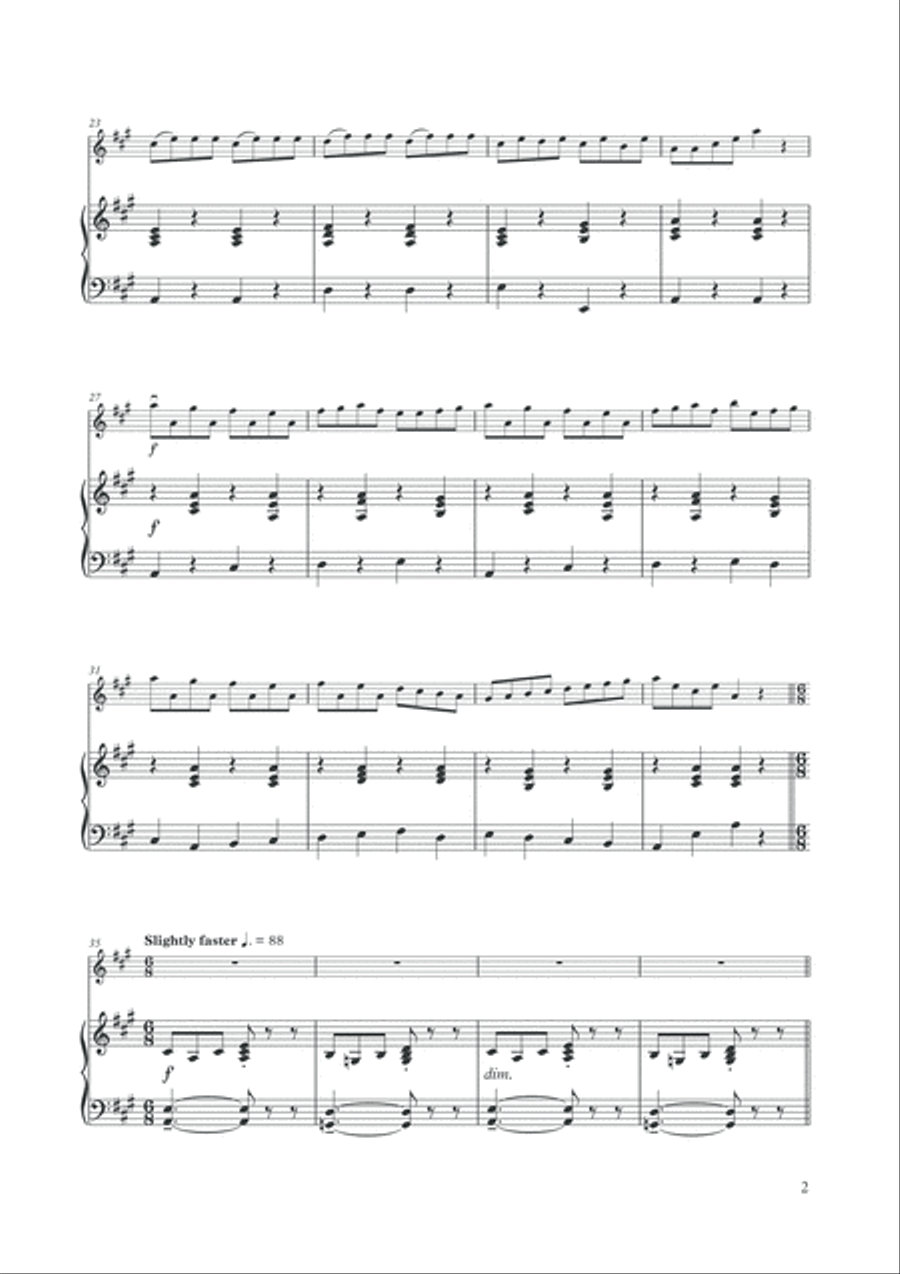 No Man's Jig Violin Solo scores gallery preview page 3