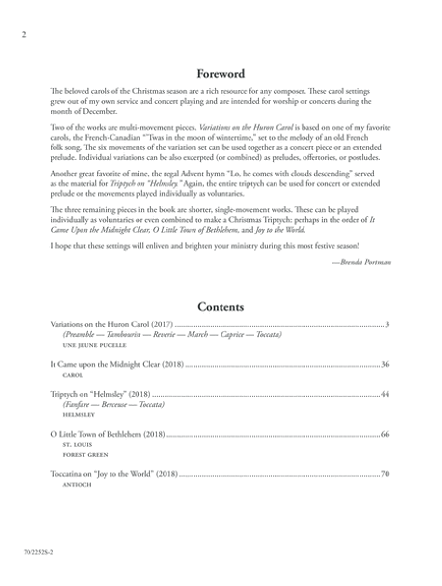 To Hear the Angels Sing Organ scores gallery preview page 2