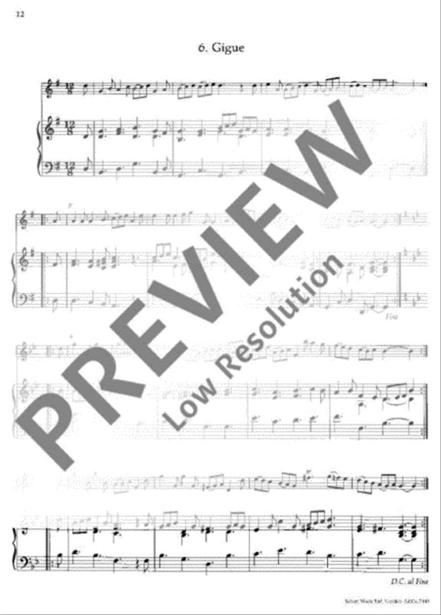 6 Pieces Soprano Recorder scores gallery preview page 13