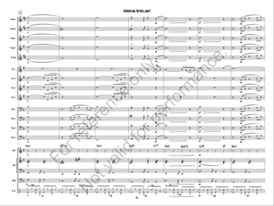 Morning Starlight Morning Starlight Jazz Ensemble scores gallery preview page 10