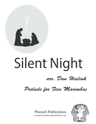 Silent Night Prelude for five marimbas