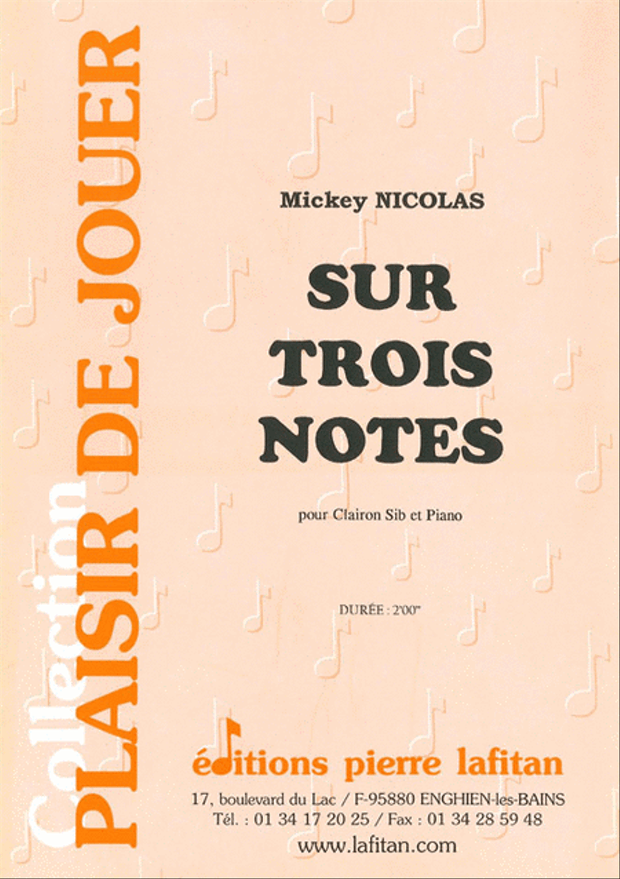 Sur Trois Notes Bugle scores gallery preview page 1