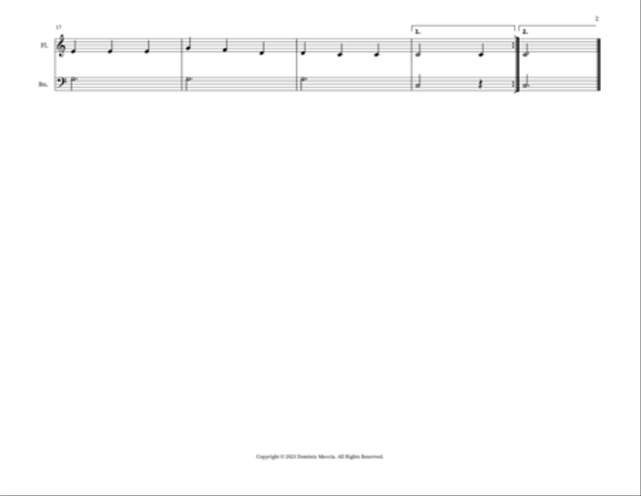 Sweet Betsy From Pike Sweet Betsy From Pike Woodwind Duet scores gallery preview page 2