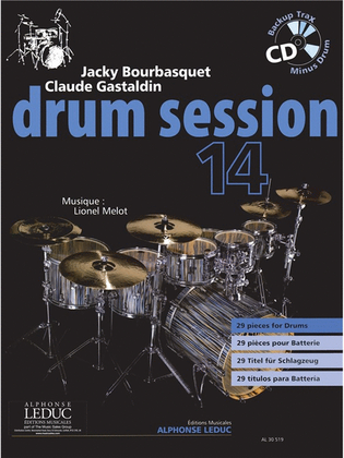 Drum Session 14 29 Pieces Pour Batterie (livre + Cd Al30520)