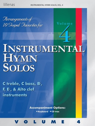 Book cover for Instrumental Hymn Solos, Vol. 4