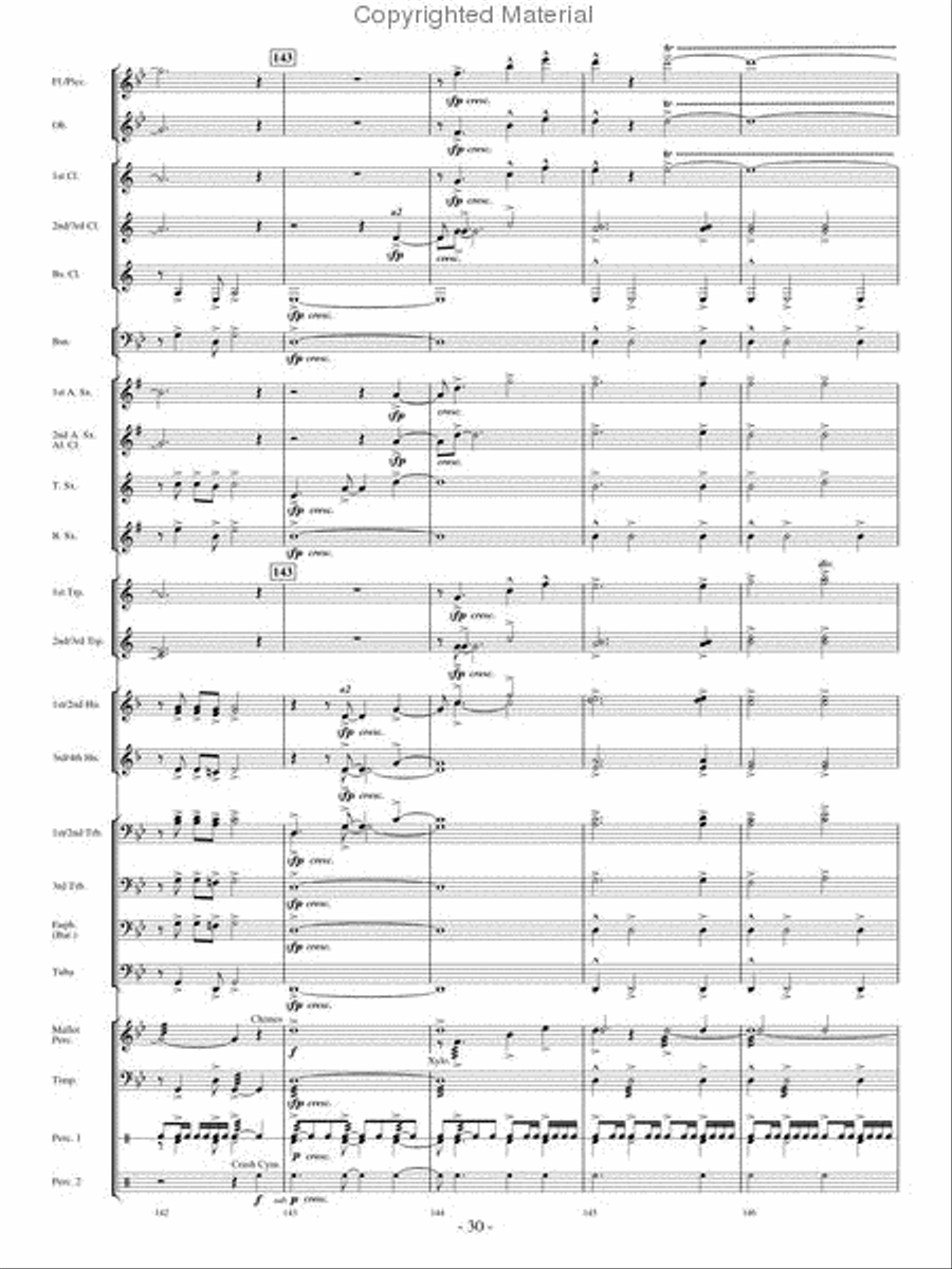 Ascentium Ascentium Concert Band scores gallery preview page 29