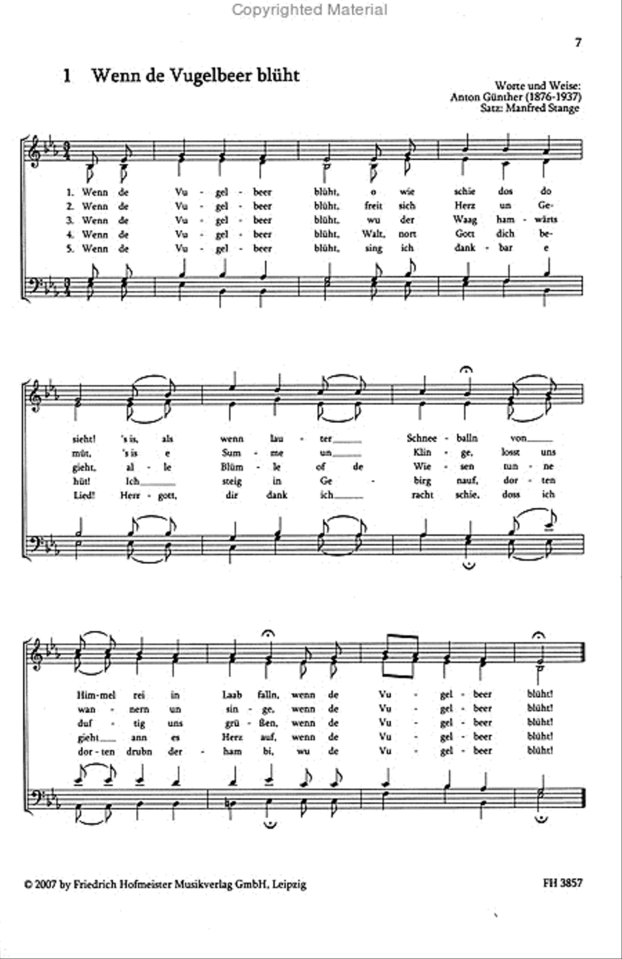 Erzgebirgisches Chorbuch, Band 2: Score scores gallery preview page 2