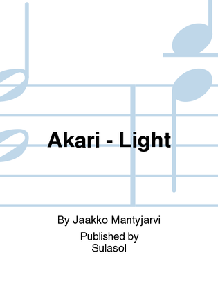 Book cover for Akari - Light