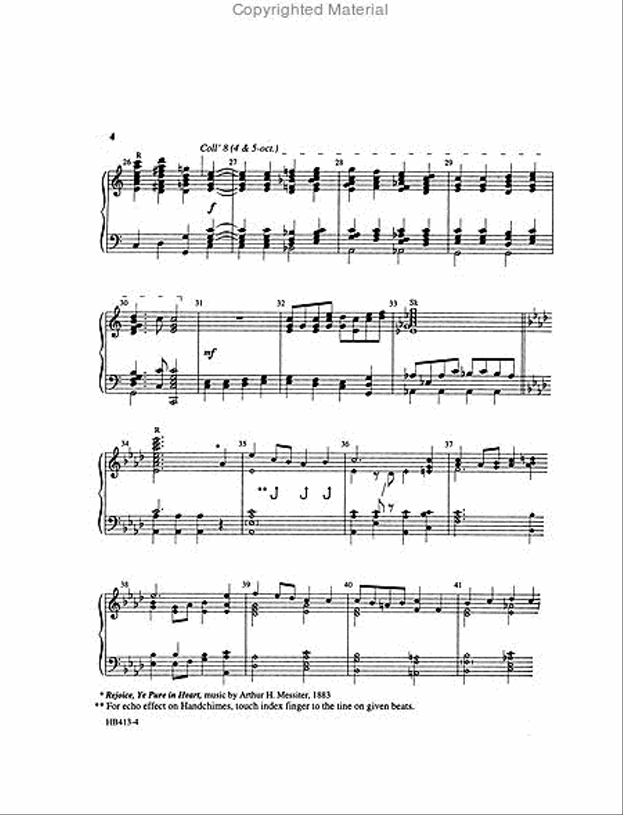 Joyful, Joyful, We Adore Thee 5-Octaves scores gallery preview page 3