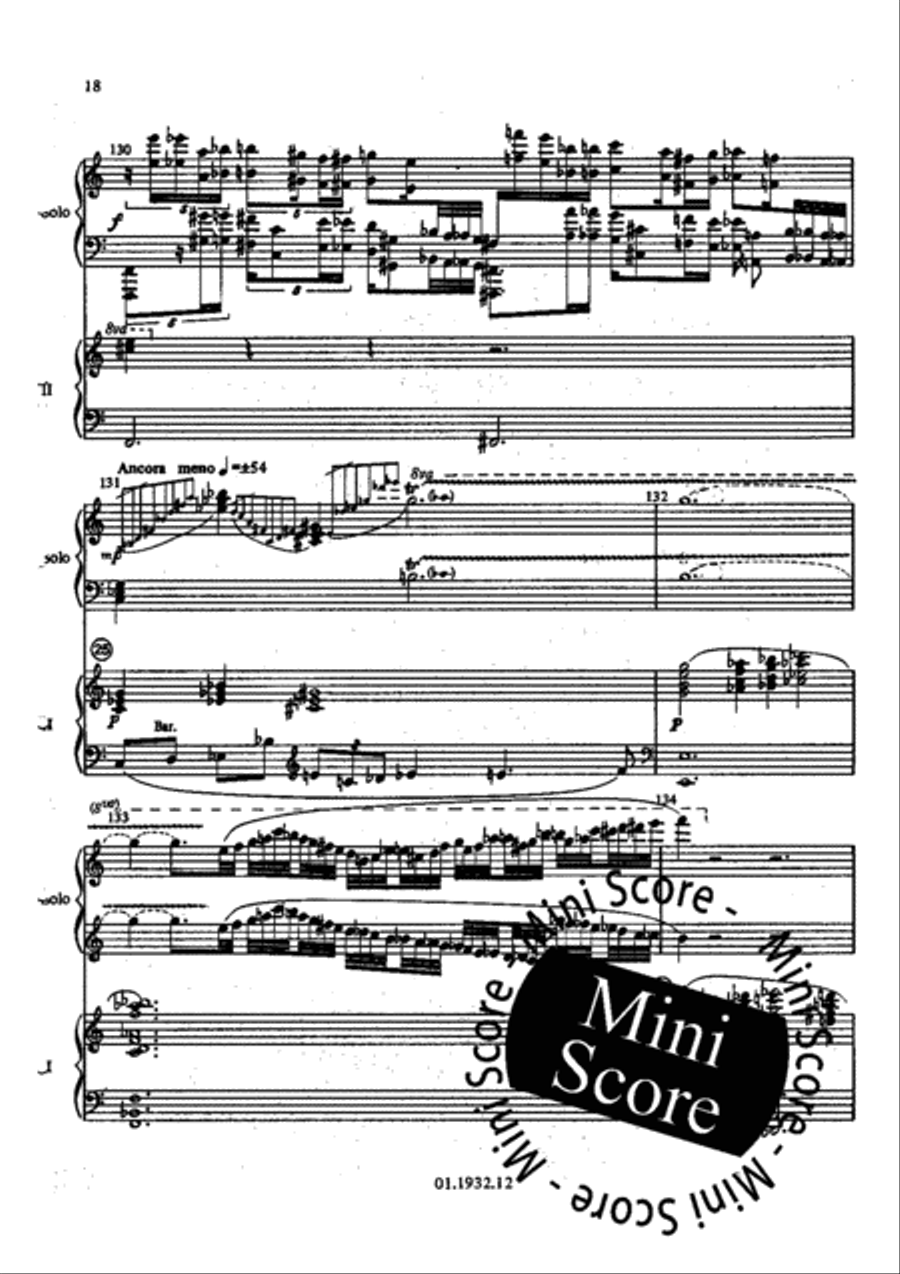 Concert Variations Concert Band scores gallery preview page 20
