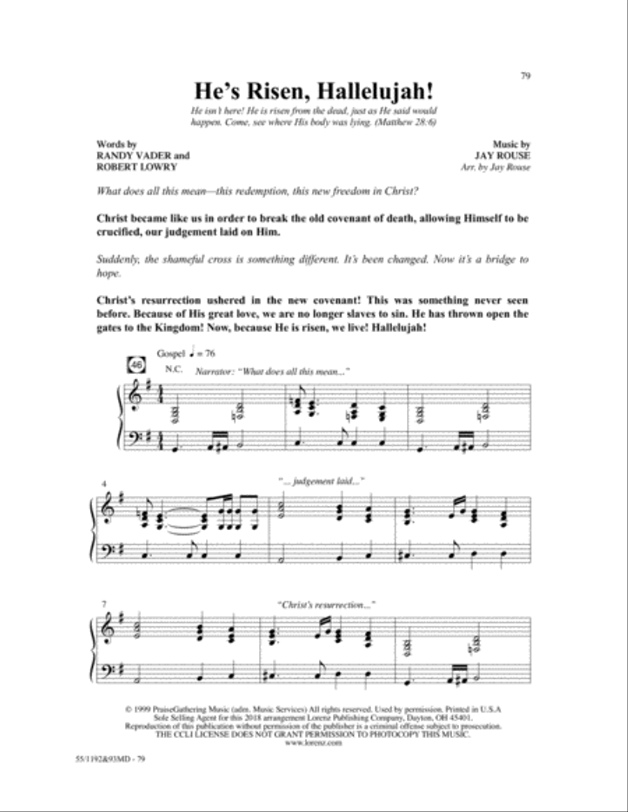 The Lamb 4-Part scores gallery preview page 50