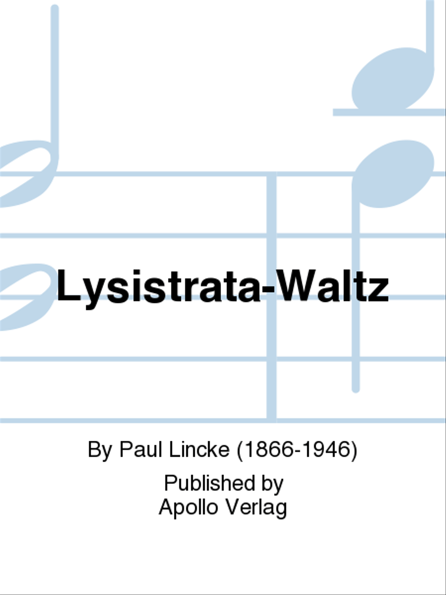 Lysistrata-Waltz Orchestra scores gallery preview page 1