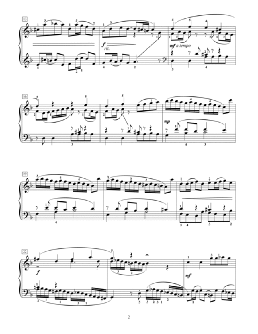 Lady Gaga Fugue Lady Gaga Fugue Piano Method scores gallery preview page 2