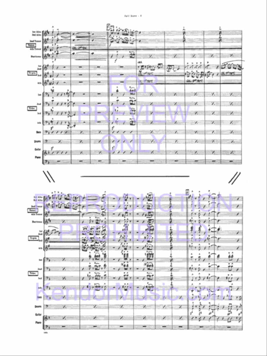 Central Park North Jazz Ensemble scores gallery preview page 5