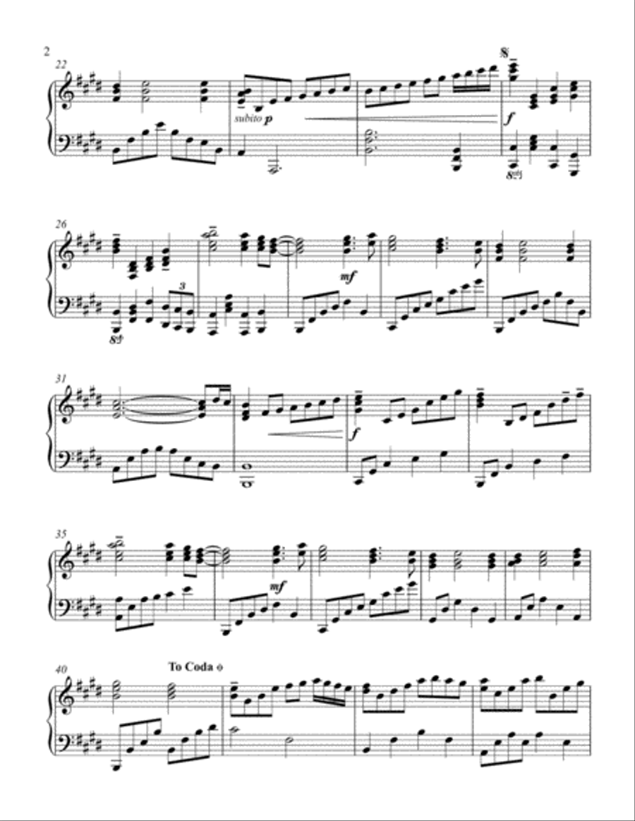 My Heart Will Go On (Love Theme from Titanic) Piano Solo scores gallery preview page 3