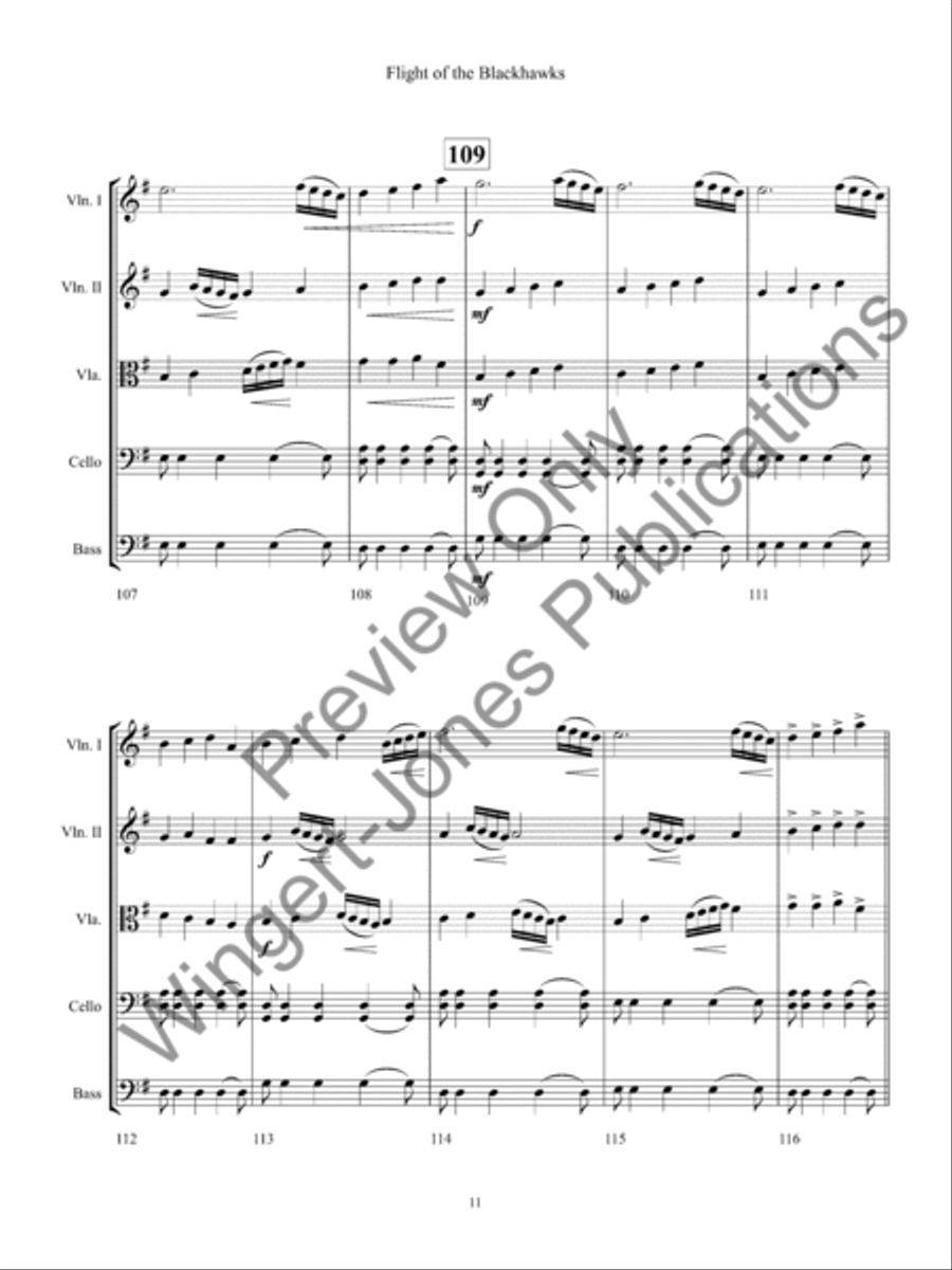 Fields of Gold Days of Sun String Orchestra scores gallery preview page 14