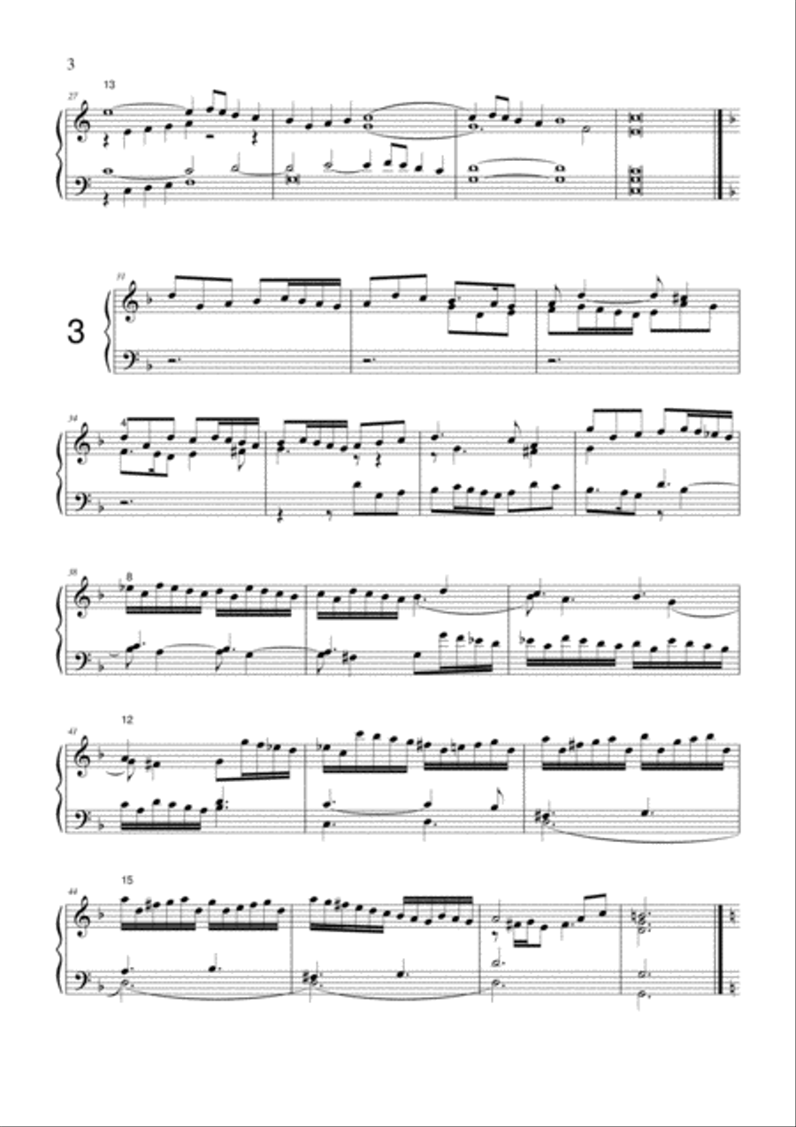 VERSETTI - D. Zipoli - For Organ Organ Solo scores gallery preview page 3