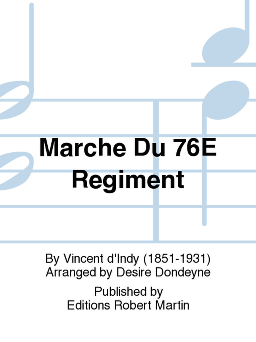 Marche Du 76E Regiment