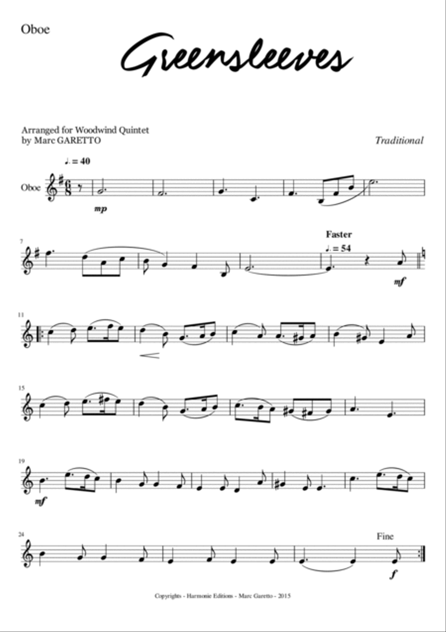 Greensleeves - 