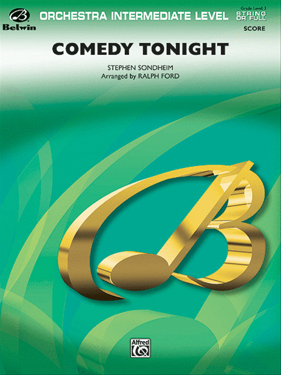 Comedy Tonight Full Orchestra scores gallery preview page 1