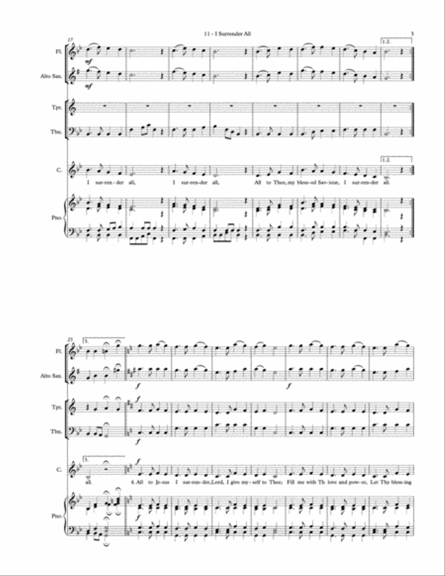 The Solid Rock - Volume 3 Unison Choir scores gallery preview page 5