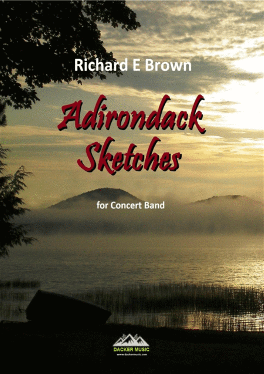 Adirondack Sketches Concert Band scores gallery preview page 1