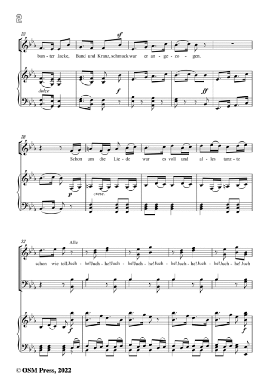 R. Wagner-Bauern unter der Linden,WWV 15 No.2,in E flat Major