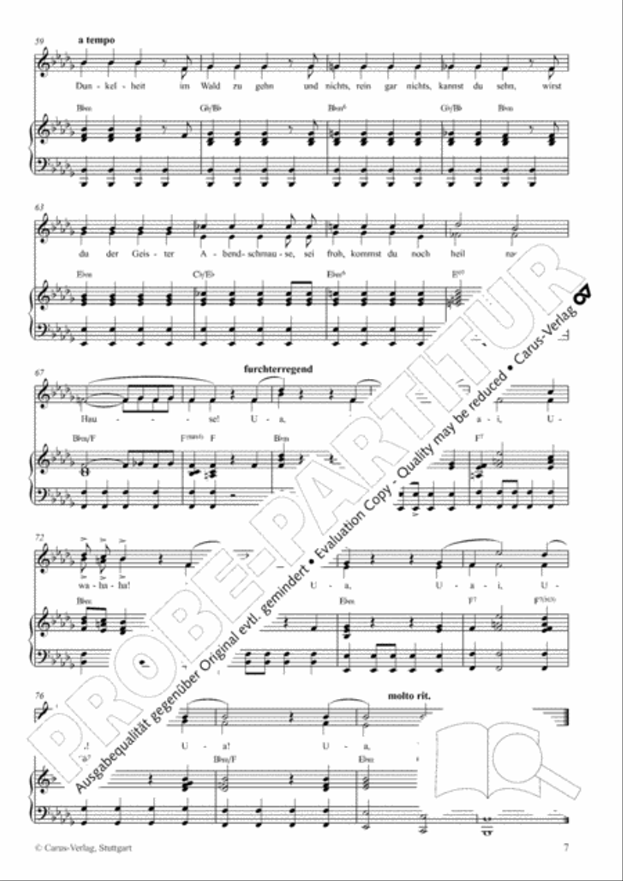 Gruselsongs, Band 1 Gruselsongs, Band 1 Score scores gallery preview page 8