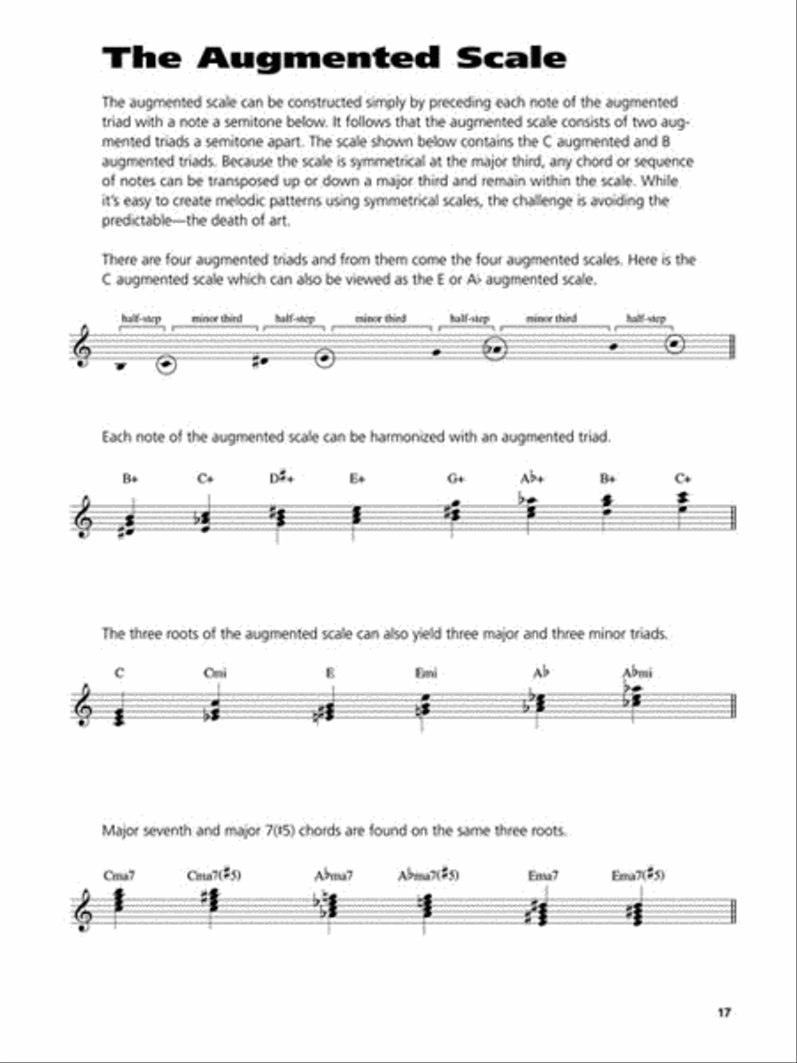 Modern Jazz Concepts for Guitar Electric Guitar scores gallery preview page 4