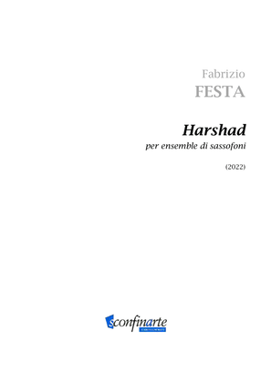 Fabrizio Festa: HARSHAD (ES-22-074) - Score Only